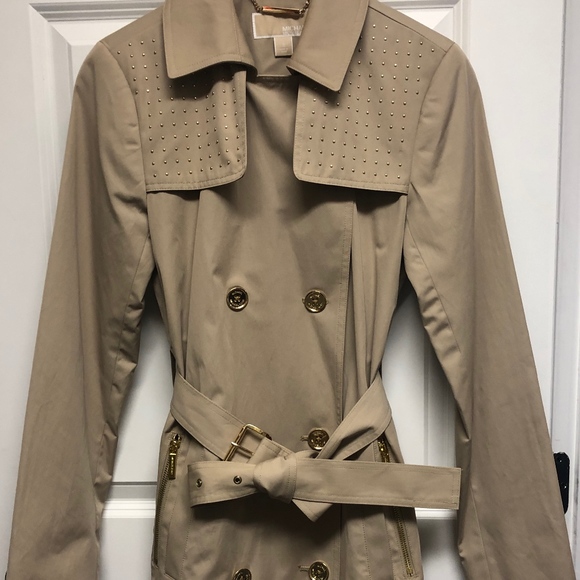 Women's Beige Trench Coat - Picture 1 of 5